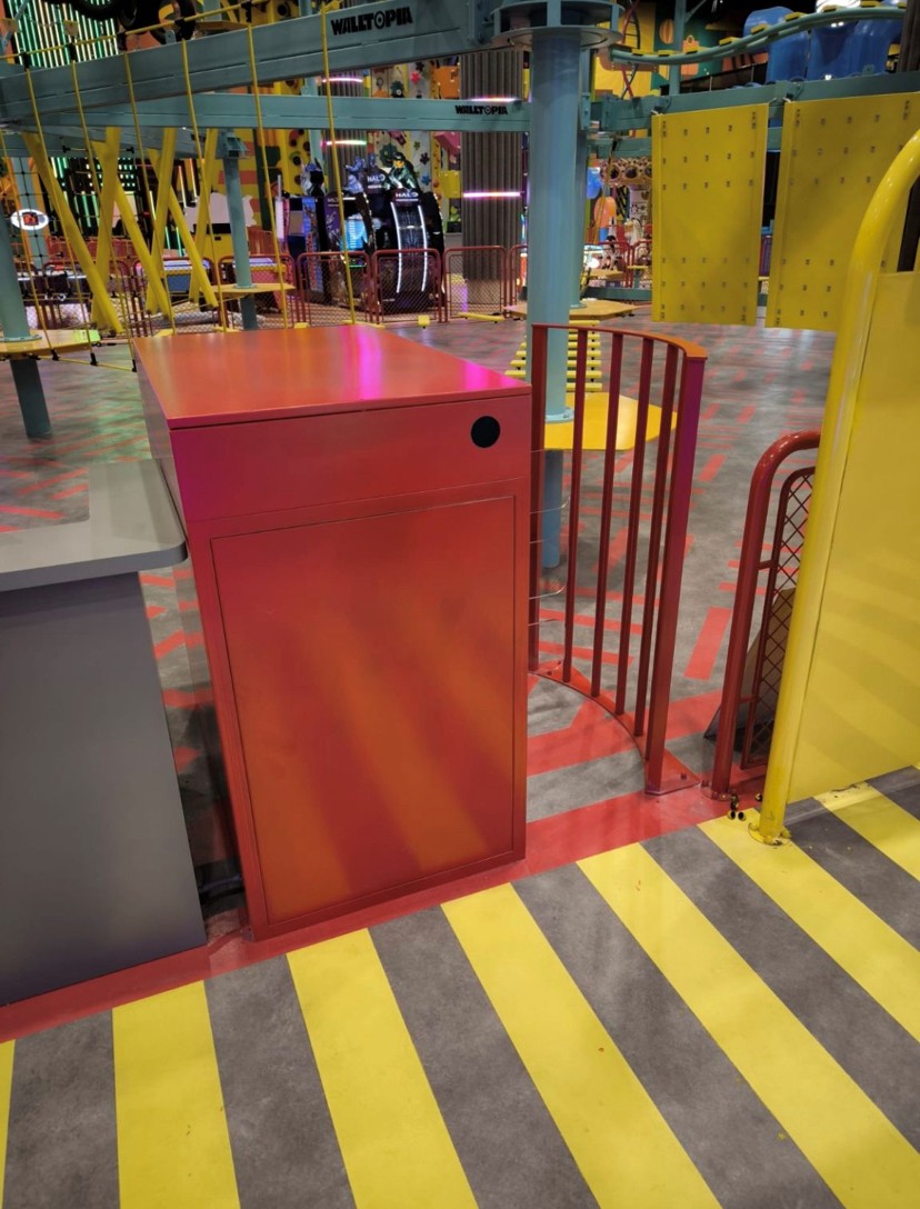 AIRE DE JEUX DU CENTRE DE JEUX SYSTÈME DE TOURNOIS À DEMI-HAUTEUR